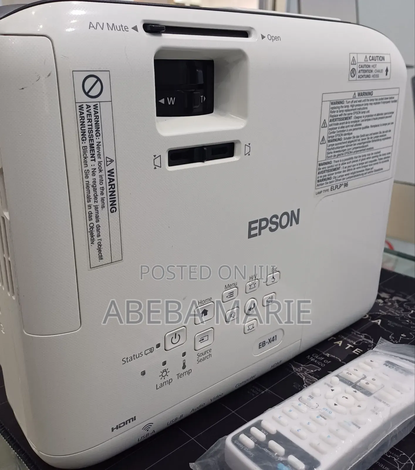 Epson Eb-X41 Projector Specifications • Brightness: 3,600 Lumens