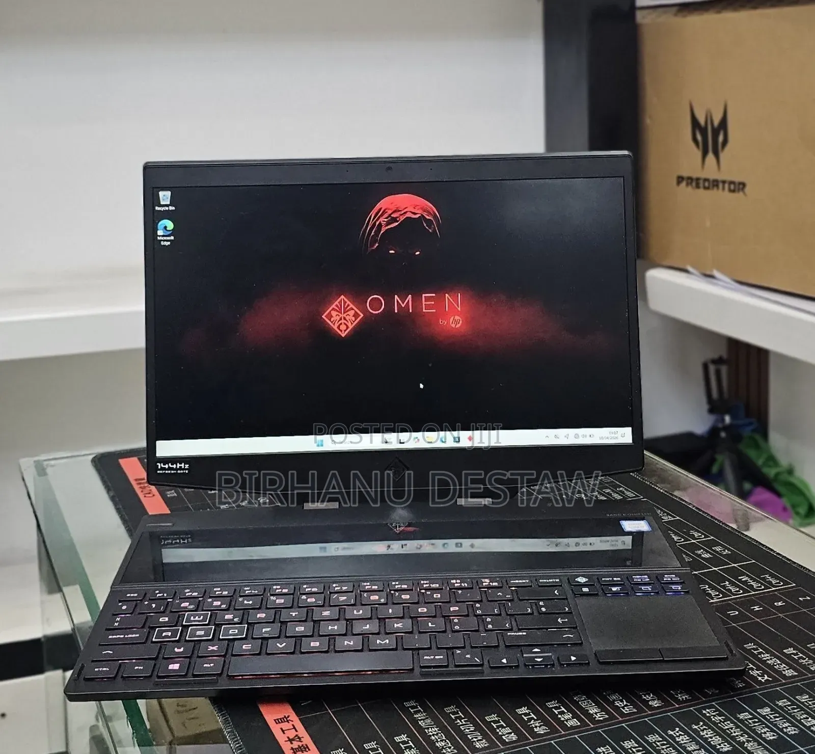 New Laptop HP Omen 15 16GB Intel Core i7 SSD 512GB
