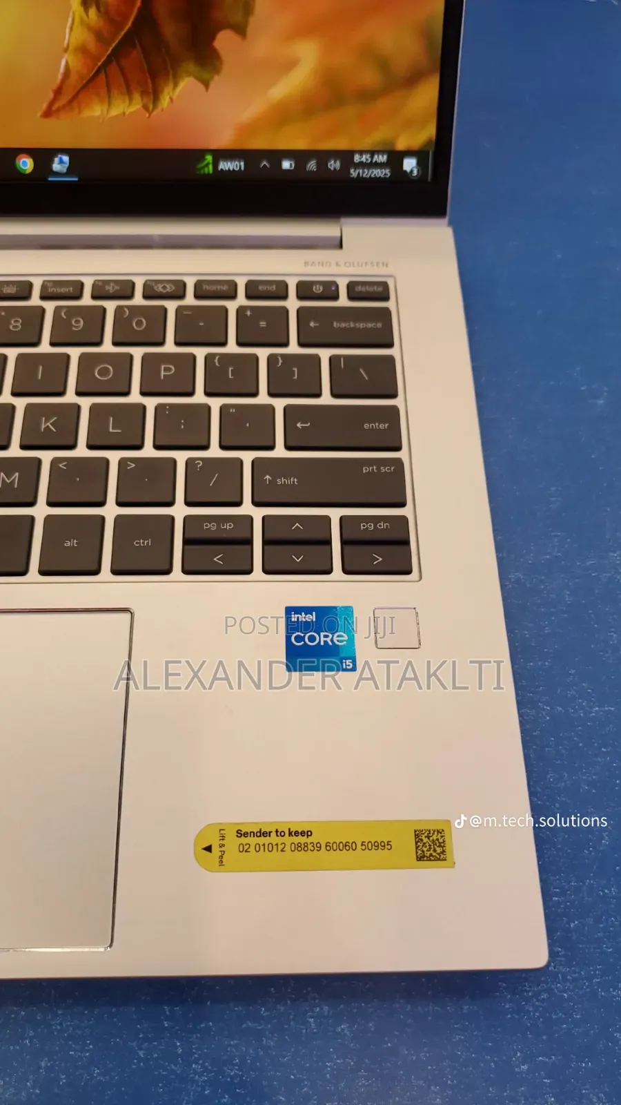New Laptop HP EliteBook 840 8GB Intel Core i5 SSD 512GB