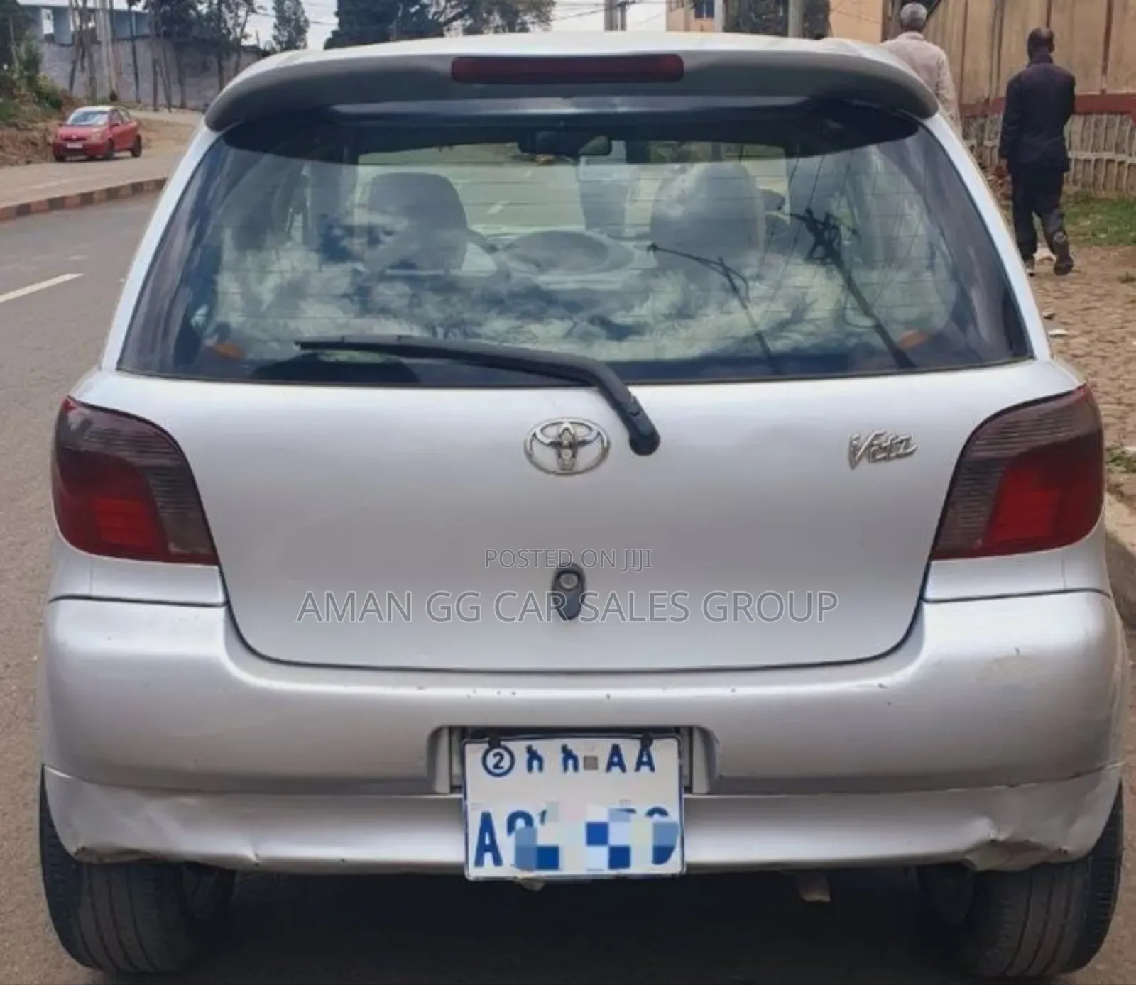 Toyota Vitz 2001 Silver