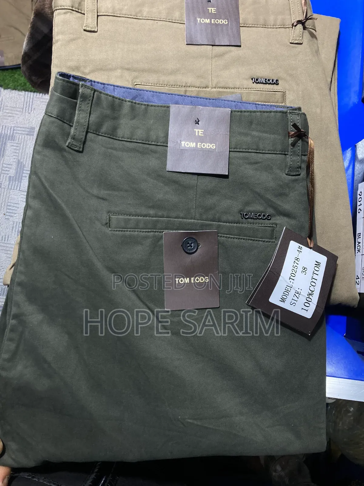 High Quality Tom Edog Men's Trousers