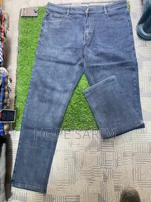 Ougeshi Cashmere-Touch Denim Jeans