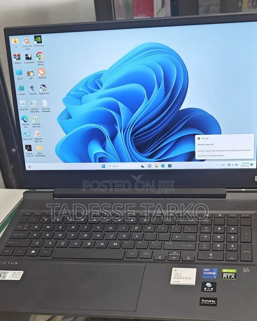 New Laptop HP Victus 16 16GB Intel Core i7 SSD 512GB