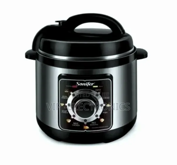Sonifer 8l Multi-Function Electric Pressure Cooker - 1300w