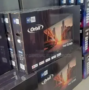 Orbit 43" Smart Tv New 2025 Free Delivery