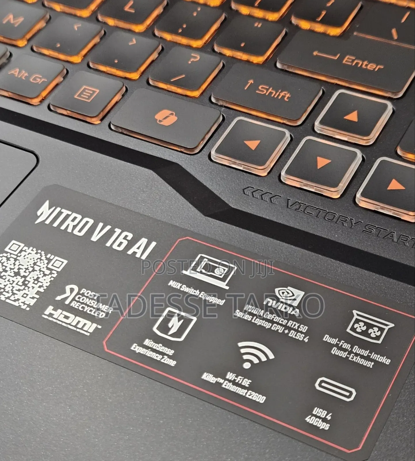 New Laptop Acer Nitro 5 16GB AMD Ryzen 5 SSD 512GB