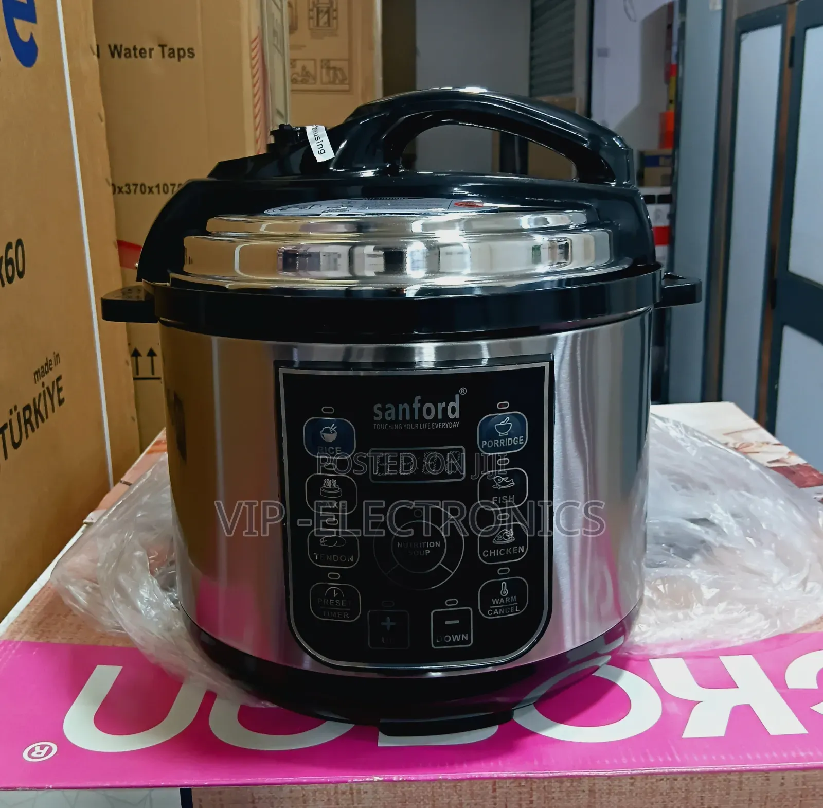 Sanford 6l Smart Electric Pressure Cooker Multi-Cooker – 1000w