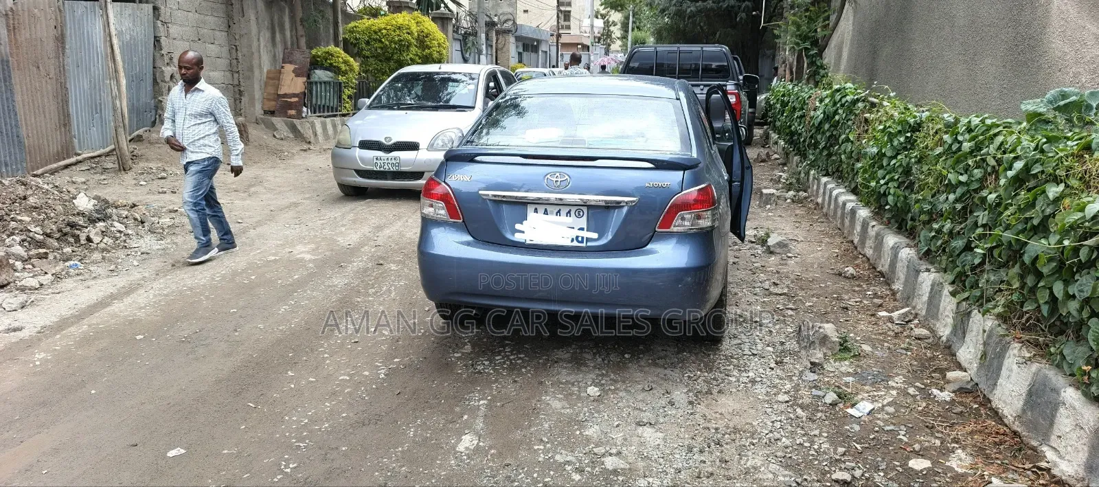 Toyota Yaris 2008 Blue