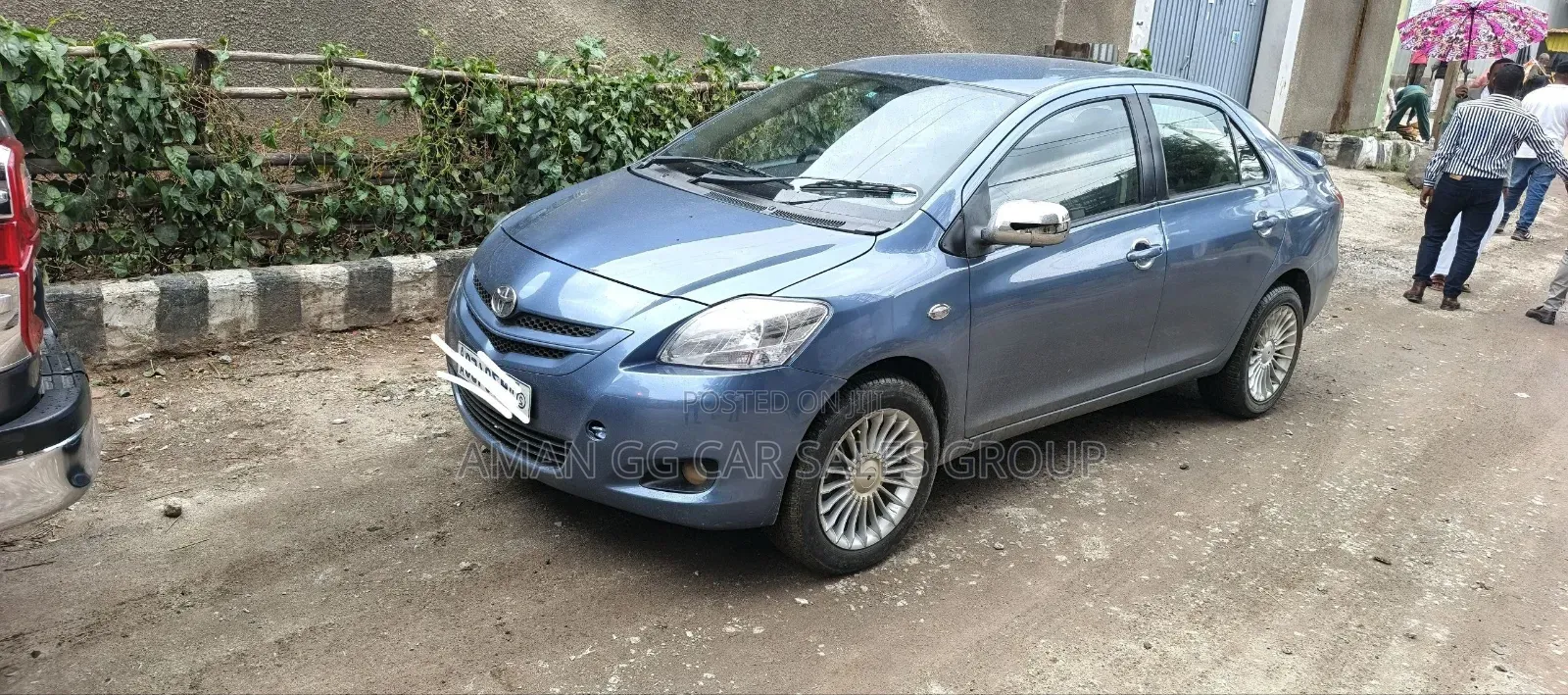 Toyota Yaris 2008 Blue