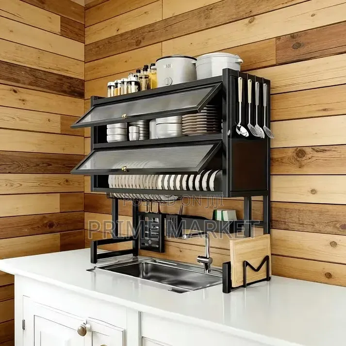 Kitchen Organizer (Double Cabin Over Sink Rack) Make Your Kitchen Neat