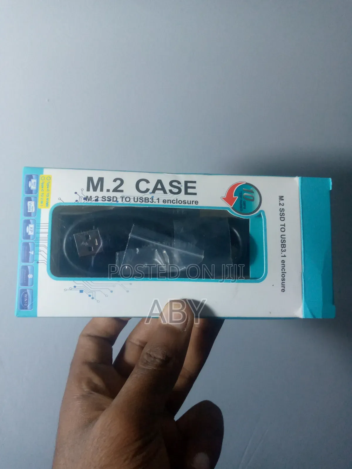 M.2 SSD to Usb3.1enclosure–10gbps Ultrafast External Case Nvme Sata