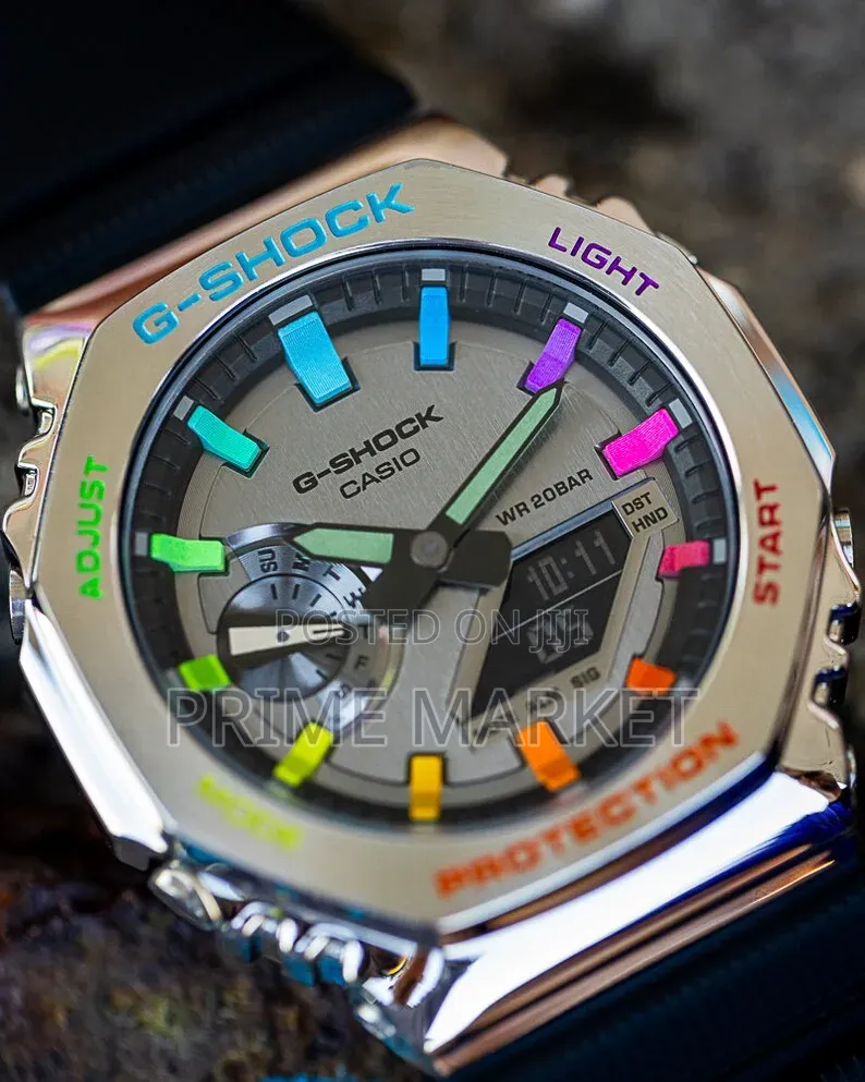Casio G-Shock Rainbow Gm-2100 Steel Mod Watch