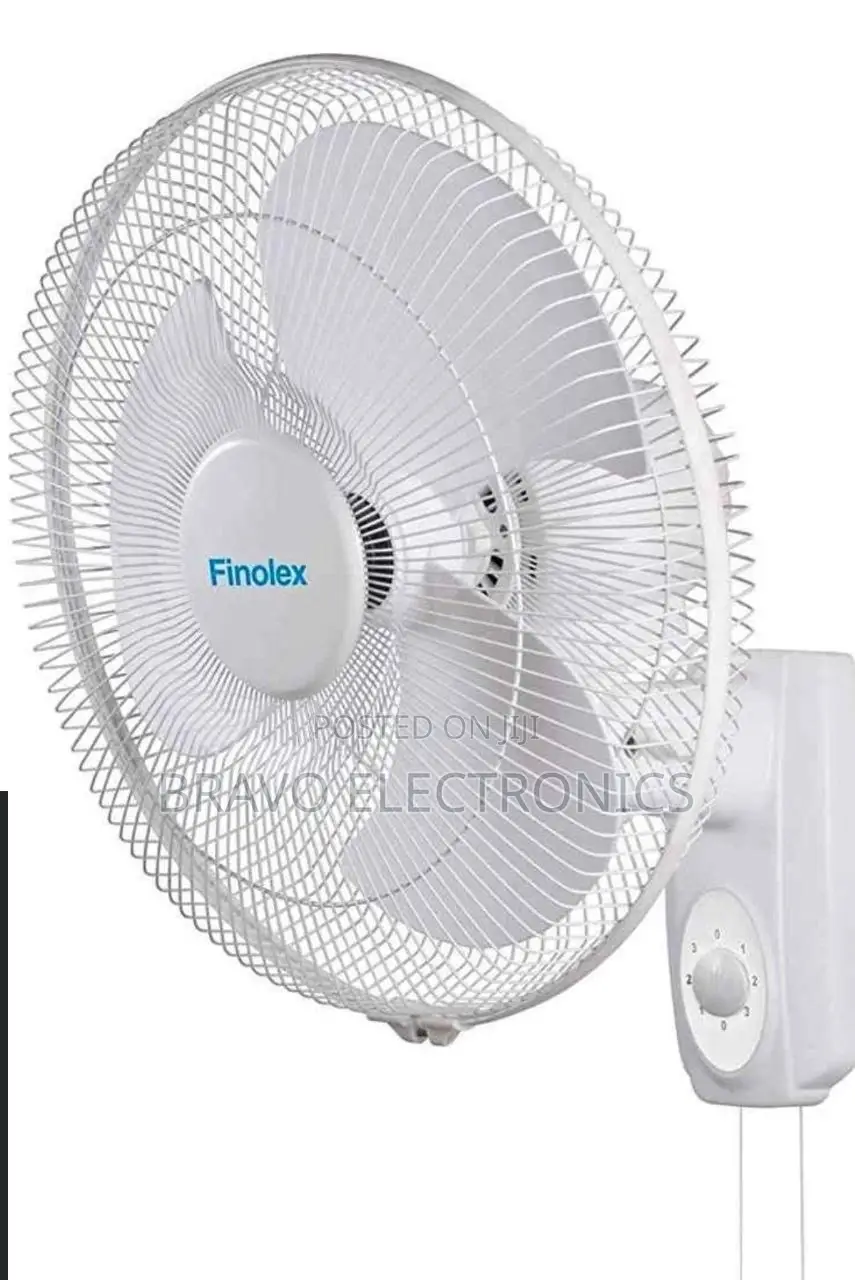 16” Wall Mounted Fan | Powerful Airflow Space Saving Design