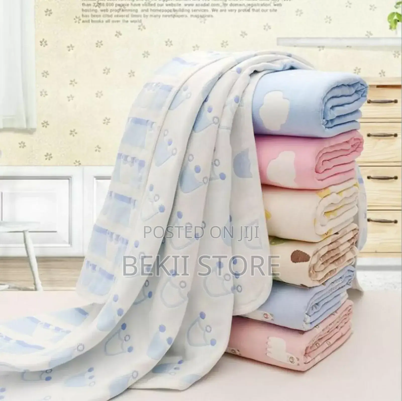 የሕፃናት ፎጣ Cotton Six-Layer Gauze Baby Towel