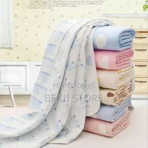 የሕፃናት ፎጣ Cotton Six-Layer Gauze Baby Towel