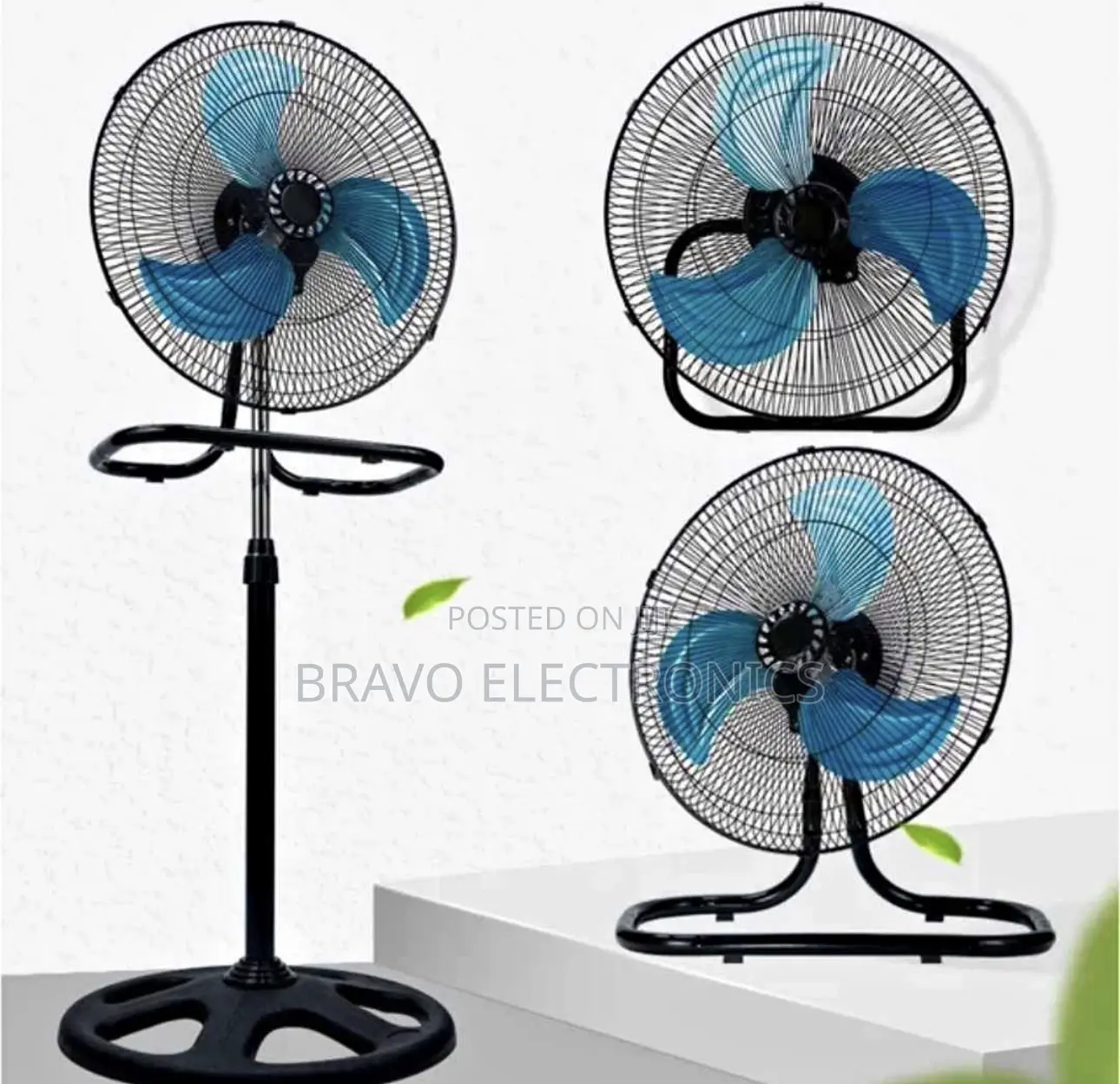 Crown Standing Fan 18” | Powerful Cooling Adjustable Height