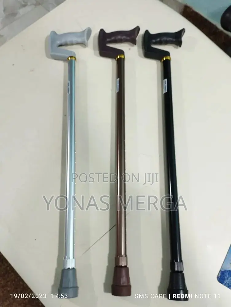 Mobi-Aid Walking Stick Height Adjustable Cane