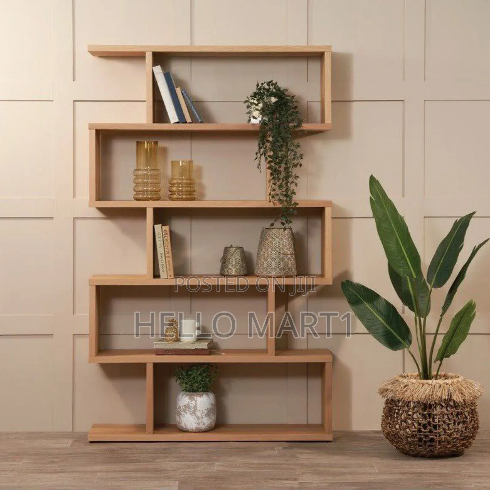 Z Shape Bookshelf