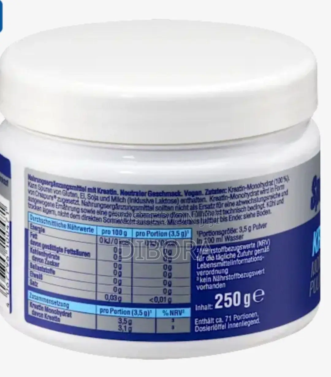 Creatine Monohydrate Powder