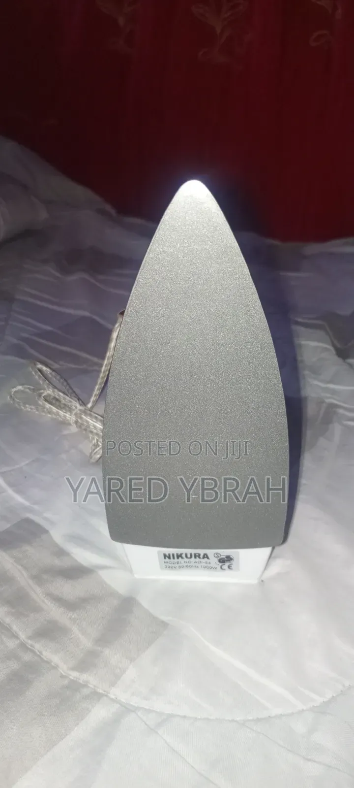 "Nikura Japan Traditional Steam Iron