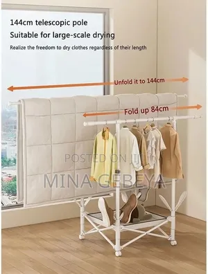 Multi-functional Folding Drying Rack – Space Saver Master!