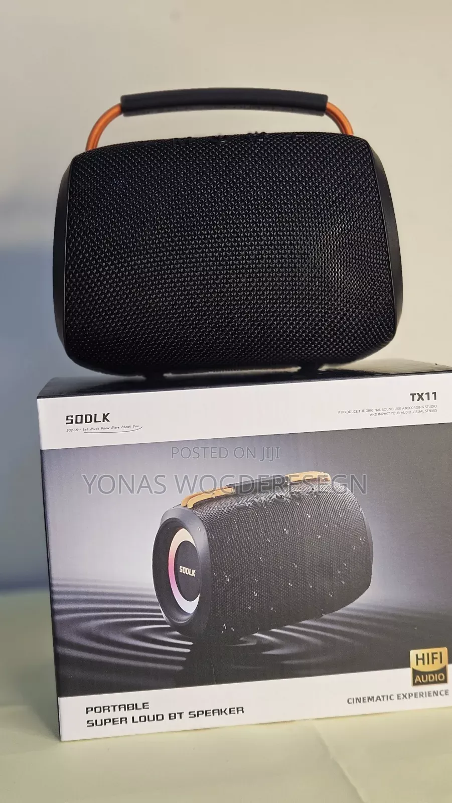 Sodlk T11 Portable Bluetooth Speaker – Powerful Sound, Deep Bass