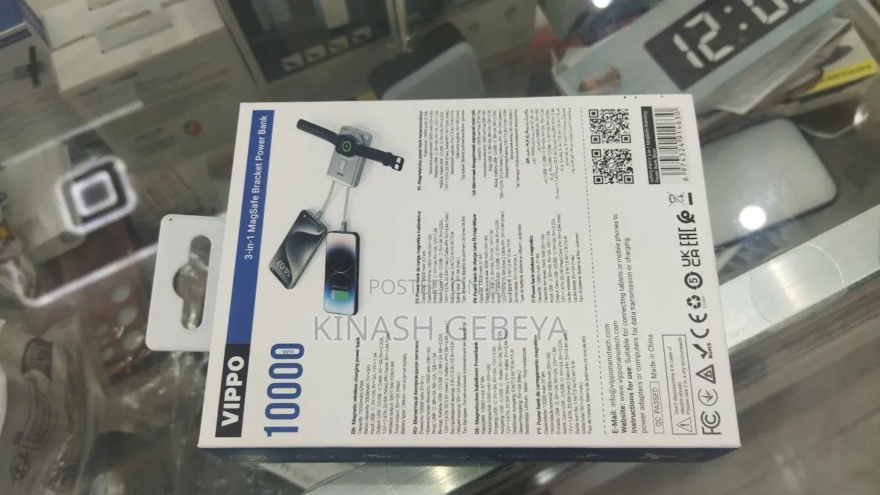 Magnetic Wireless Charging Power Bank(10000mah)