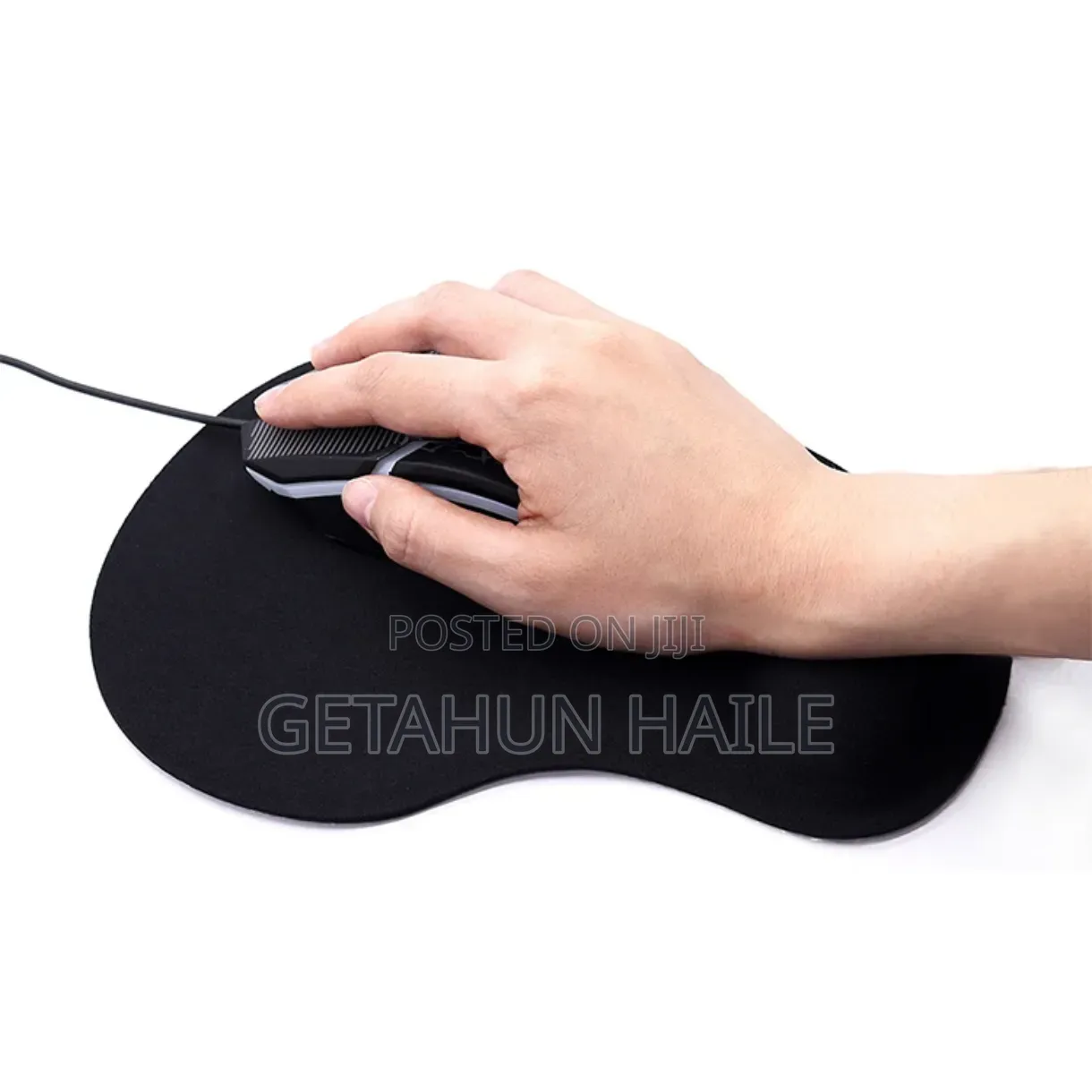 Mouse Pad With Gel Wrist Support