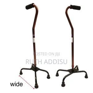 Quad Cane, a Mobility Aid Designed to Provide More Stability Than