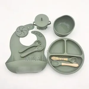 Cottonbebe Silicone Baby Feeding Set of 6,