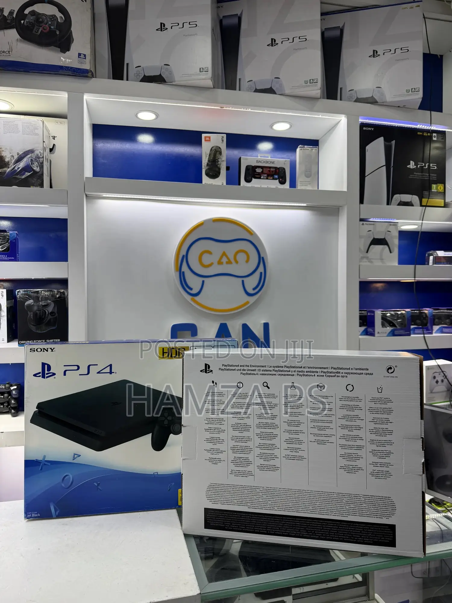 Packed Ps4 Slim With One New Joystick 50,000 ብቻ