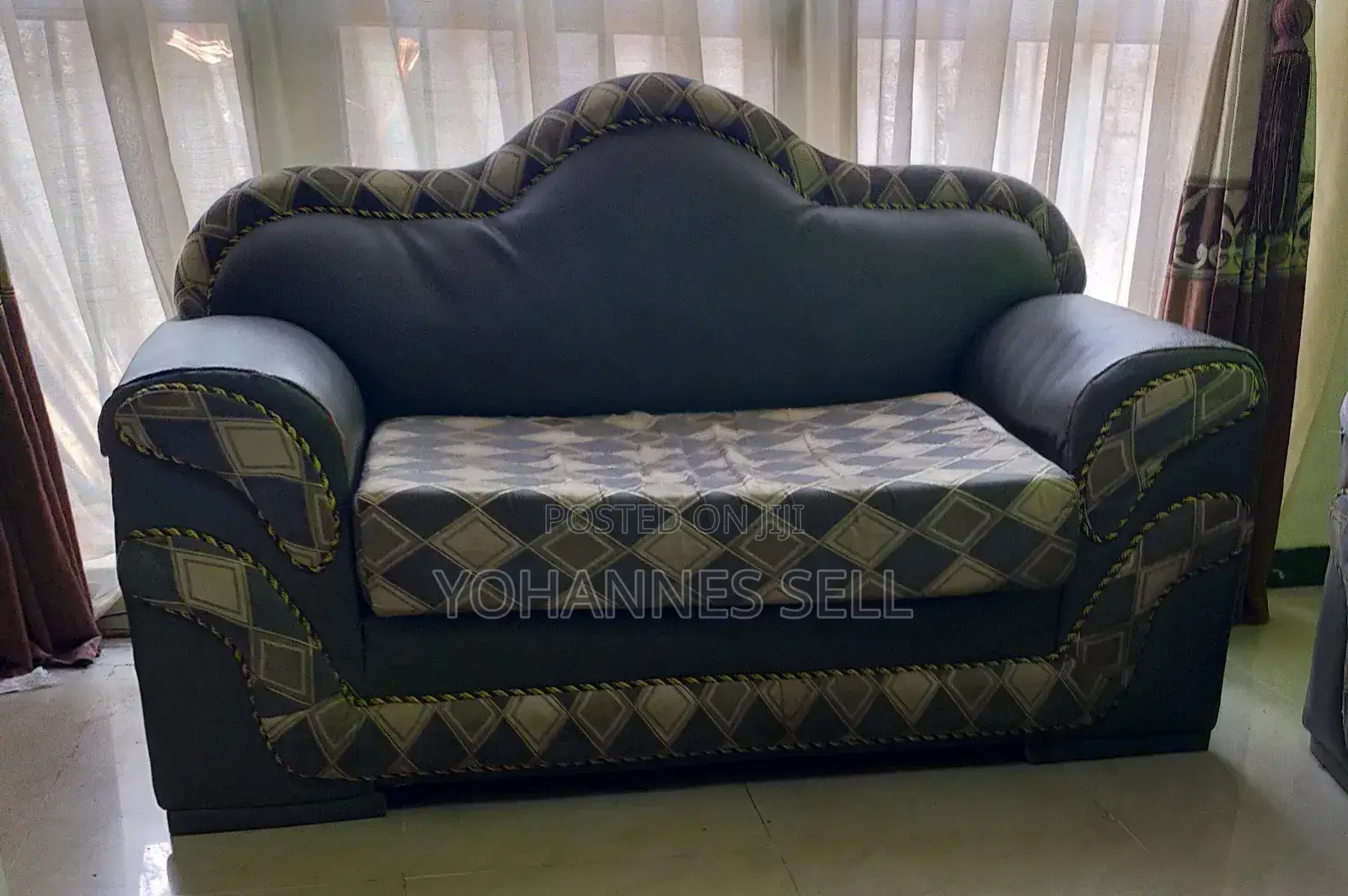 Complete 4-piece Living Room Sofa Set – Seats 8 Total