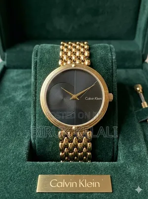 Calvin Klein Ladies' Watch Is a Swiss-Made Timepiece Featuring