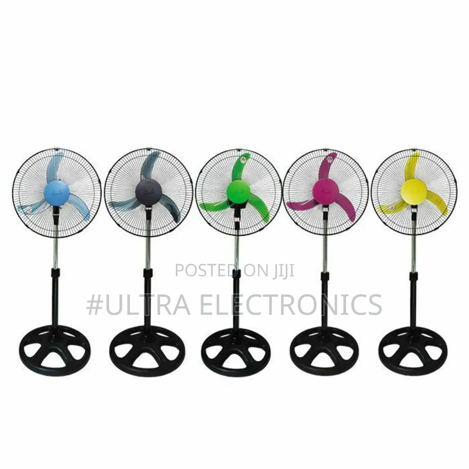 Fan 16-Inch Industrial Stand Fan Features a Powerful Motor