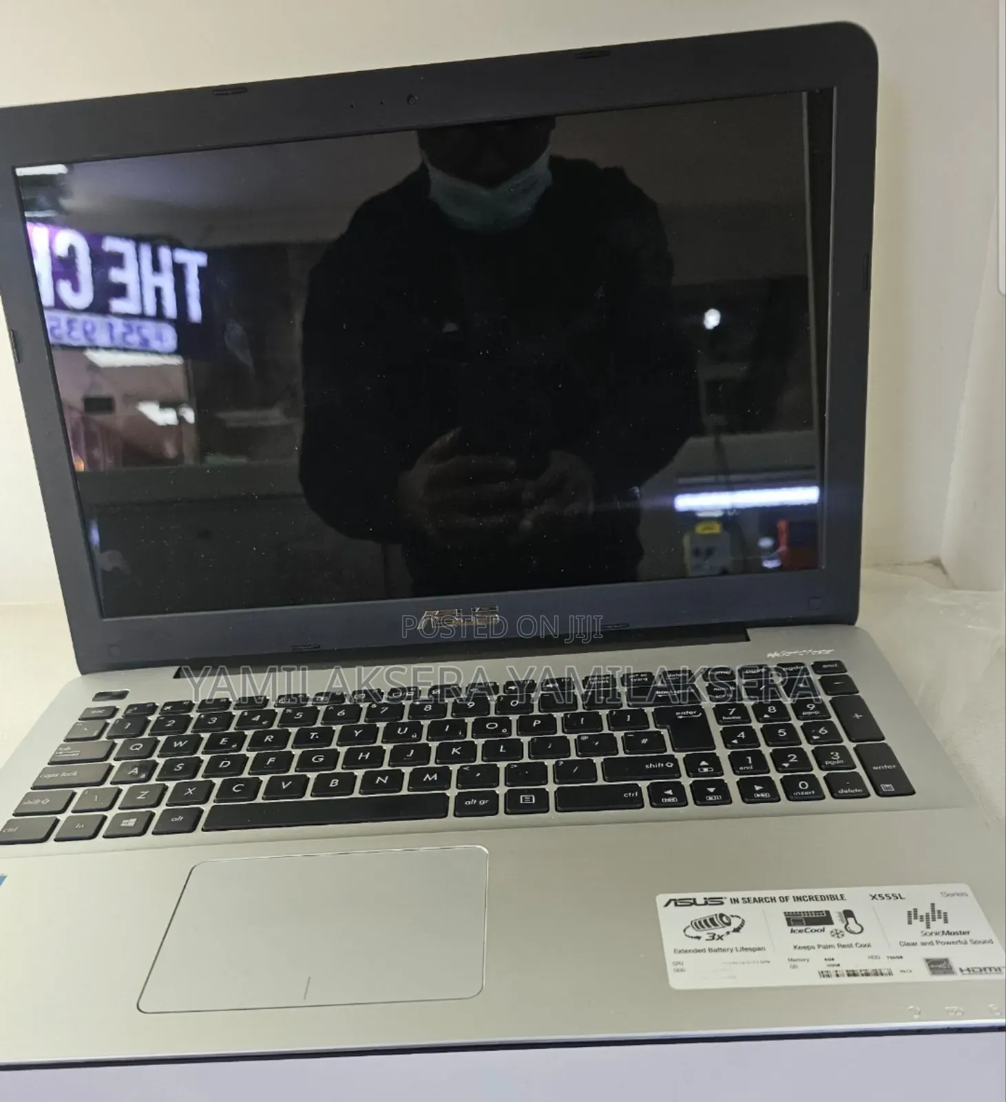 New Laptop Asus 8GB Intel Core i7 HDD 750GB