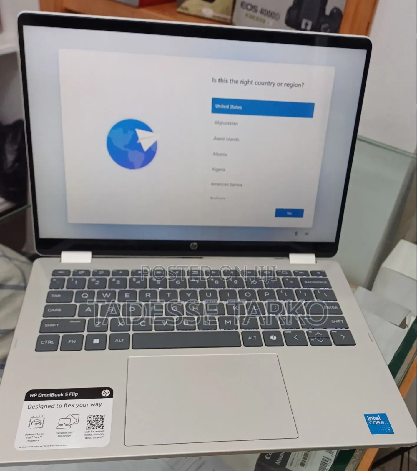 New Laptop HP OmniBook X Flip 14" 16GB Intel Core 7 SSD 512GB