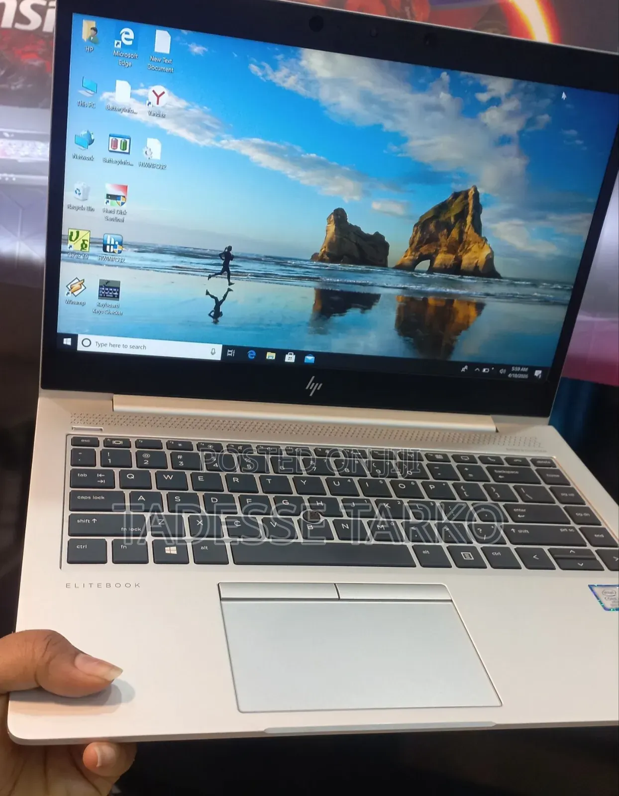 New Laptop HP EliteBook 840 G5 16GB Intel Core i5 SSD 512GB
