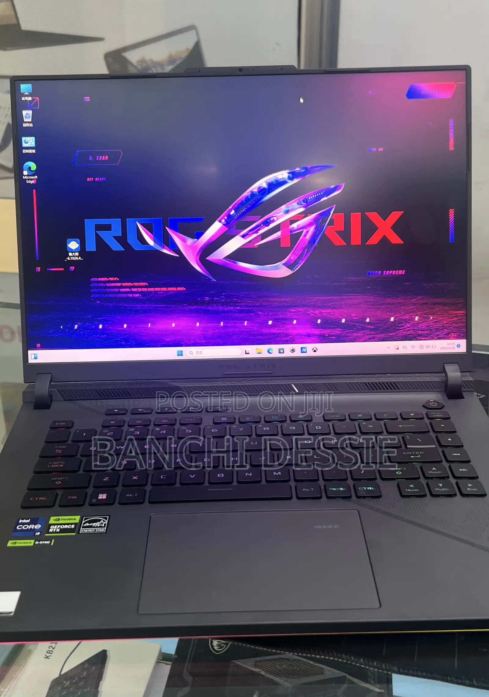 New Laptop Asus ROG Strix G16 G614 16GB Intel Core i9 SSD 1T