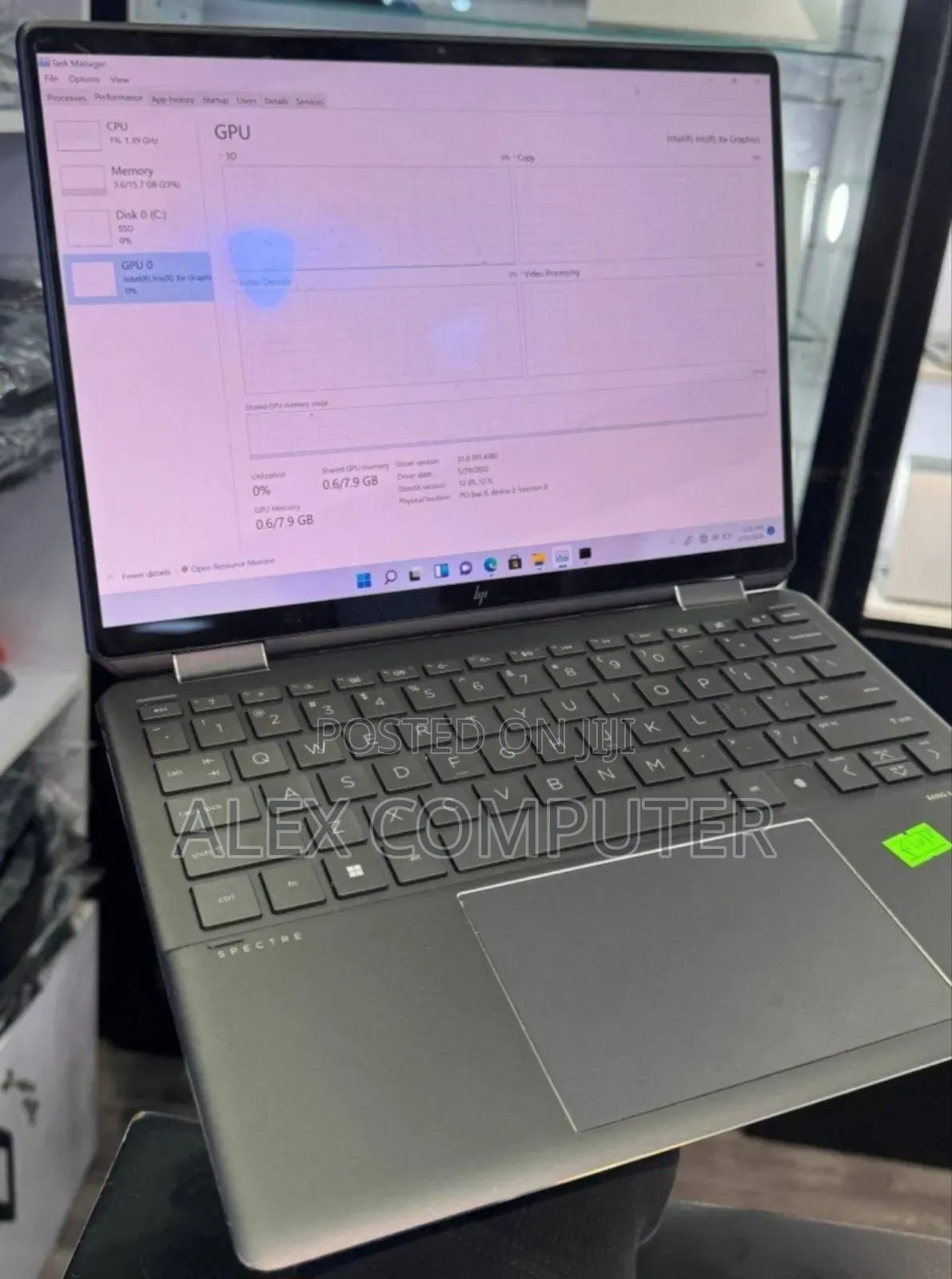 New Laptop HP Spectre X360 13 16GB Intel Core i7 SSD 1T