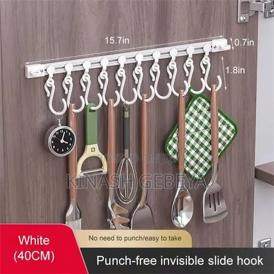 Multifunctional Sliding Hook Rail