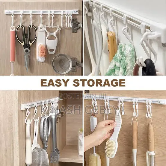 Multifunctional Sliding Hook Rail