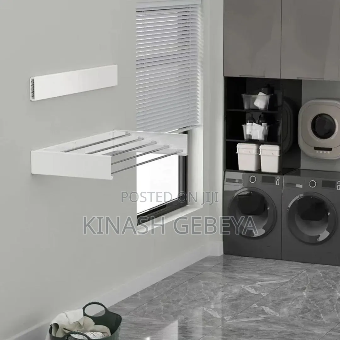 Almunium Wall Mounted Drying Rack