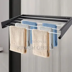 Almunium Wall Mounted Drying Rack