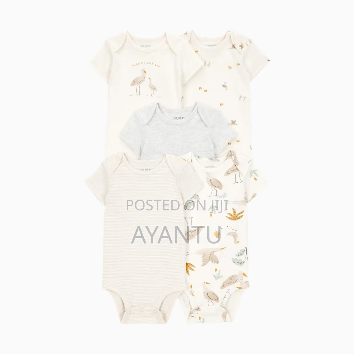 Shortsleeved Baby Bodysuit