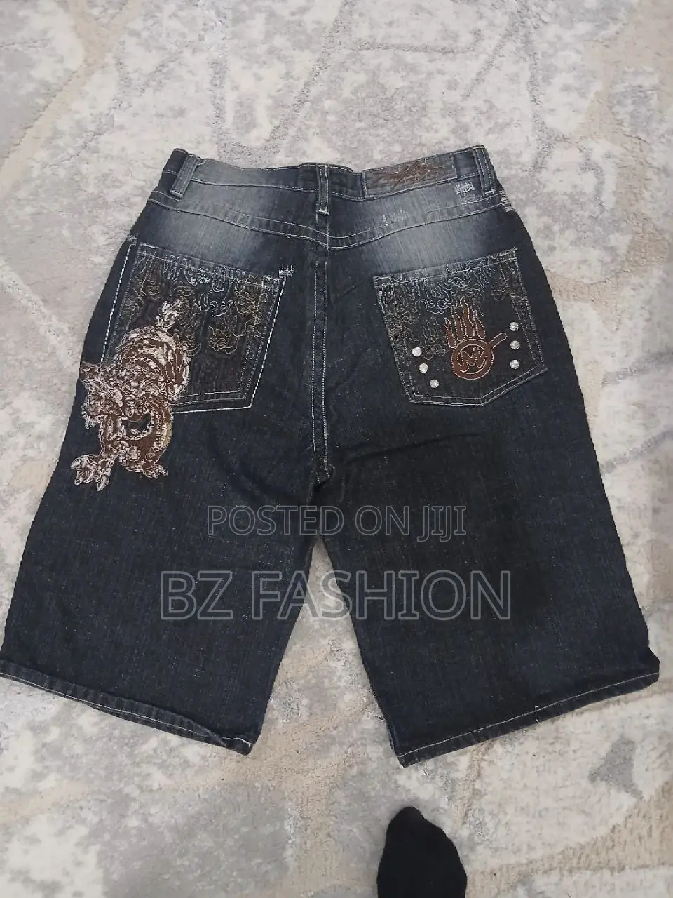 High Quality Baggy Stock Short Jeans