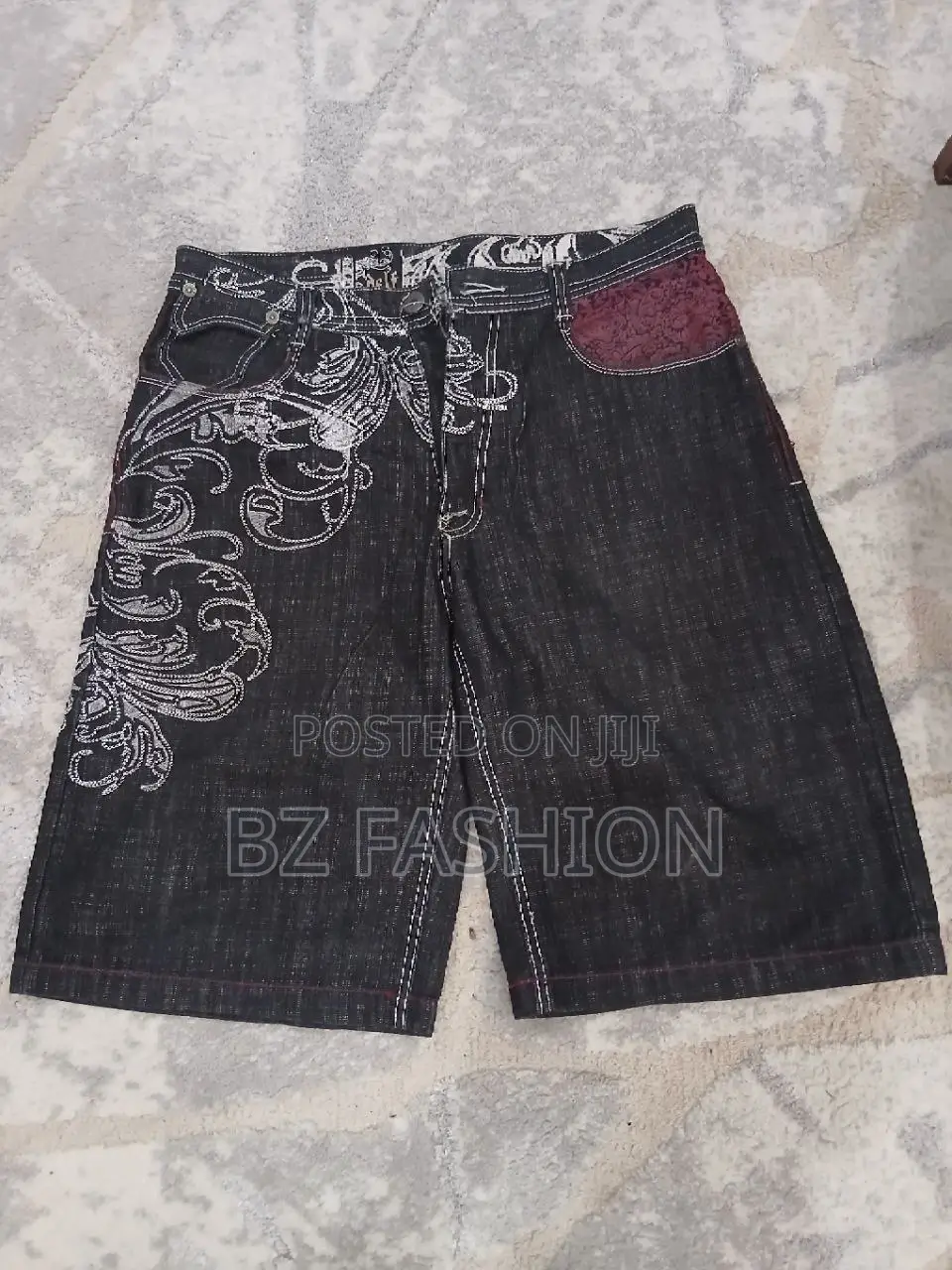 High Quality Baggy Stock Short Jeans