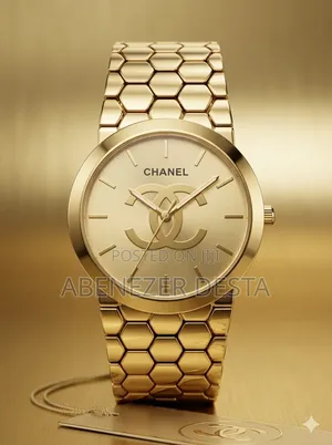 Chanel Gold-Tone Wristwatch,