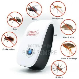 Ultra Sonic Pest Repeller በረሮ ቢንቢ አይጥ ሸረሪትjh
