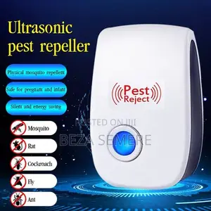 Ultra Sonic Pest Repeller በረሮ ቢንቢ He57