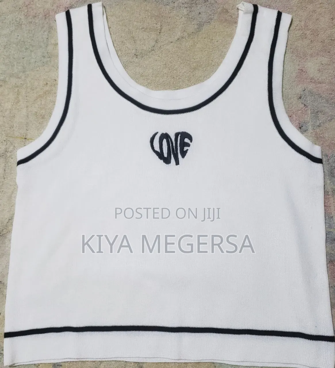 Crop Crops Sleeveless T-Shirt